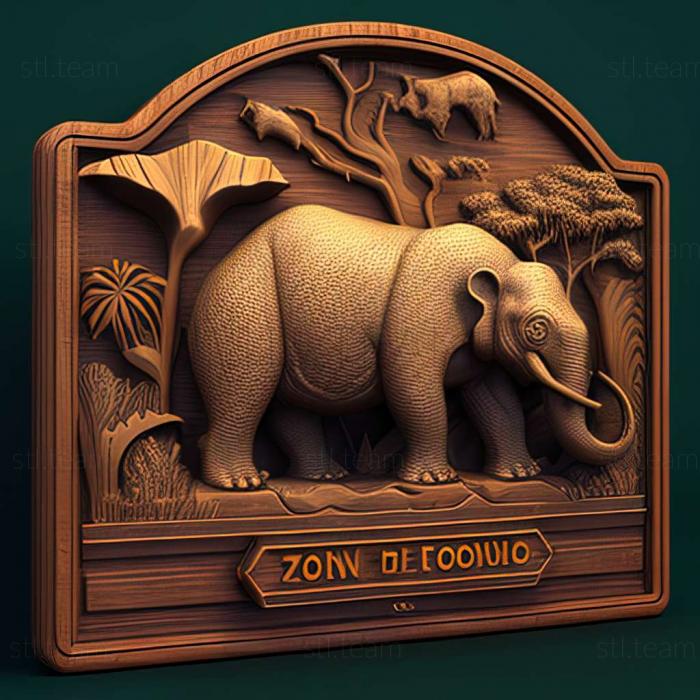 3D model Zoo Tycoon 2 Extinct Animals game (STL)